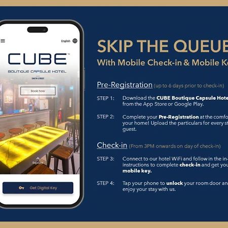 Cube Family Boutique Capsule Hotel At Chinatown سنغافورة المظهر الخارجي الصورة