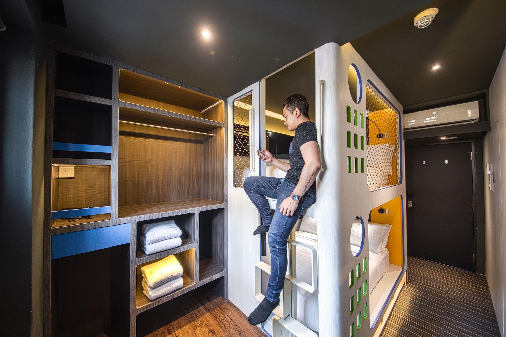 Cube Family Boutique Capsule Hotel At Chinatown سنغافورة المظهر الخارجي الصورة